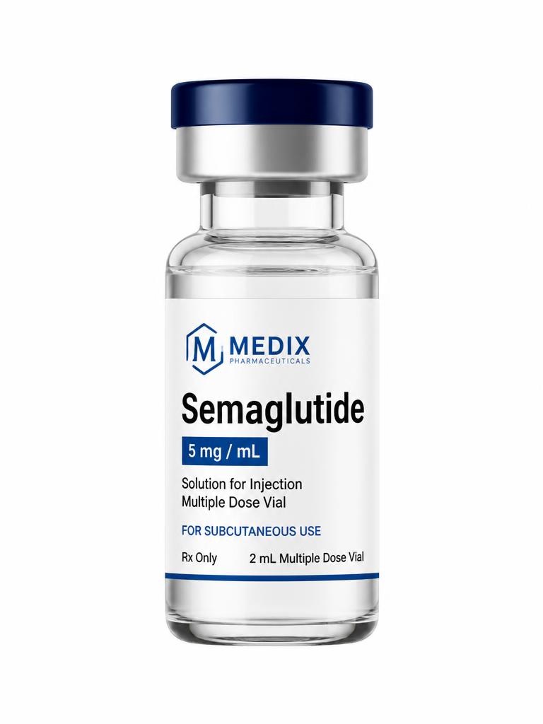 SemaglutideRx compounded injection vial